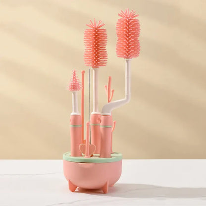 Goupillon en silicone منظف رضاعات الاطفال---- التوصيل مجاني للمكتب 🚚