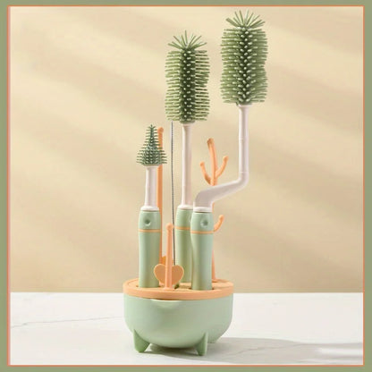 Goupillon en silicone منظف رضاعات الاطفال---- التوصيل مجاني للمكتب 🚚