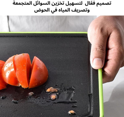 لوح إذابة التجميد للحوم المجمّدة  بسرعة مصنوع من مواد آمنة للاستخدام الغذائي، مع لوح مطلي برذاذ من سبيكة الألومنيوم