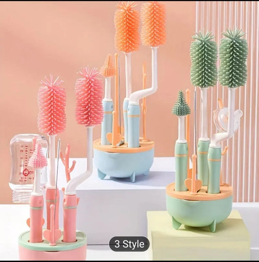 Goupillon en silicone منظف رضاعات الاطفال---- التوصيل مجاني للمكتب 🚚