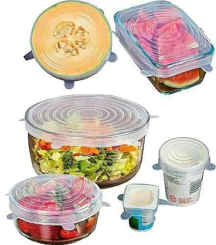 couvercles extensibles en silicone اغطية سيليكون للطعام